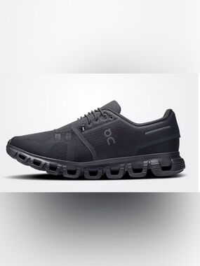 On Cloud 6 Black Eclipse Sneakers